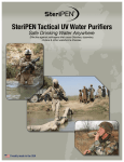 SteriPEN Tactical UV Water Purifiers