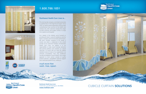 CUBICLE CURTAIN SOLUTIONS - Northwest Healthcare Linen