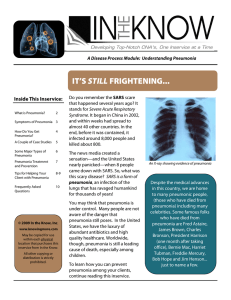 Pneumonia 1 - The CK Blog