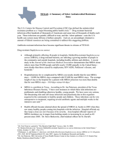 Texas AR Fact Sheet - Infectious Diseases Society of America