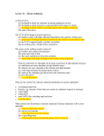 Lecture 14 – Marine Sediments (1) The CCD is: (a) the depth at