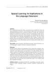 Spaced Learning: Its Implications in the Language Classroom