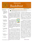 MBV Newsletter Vesak 2011 - Minnesota Buddhist Vihara