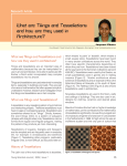 What are Tilings and Tessellations?