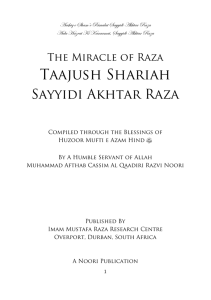The Miracle of Raza
