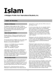 Islam Profile - International Students, Inc.