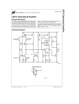 LM741 Operational Amplifier