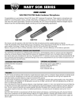 User Guide for SCM Series