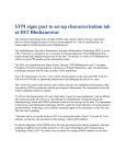 STPI signs pact to set up characterisation lab at IIIT Bhubaneswar