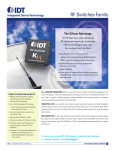 RF Switches Product Brief