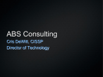 ABS Consulting - SANS Institute