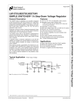 1A Step-Down Voltage Regulator