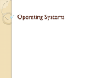 Operating Systems