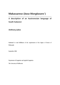 Makassarese (basa Mangkasara