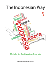Module 5 - The Indonesian Way