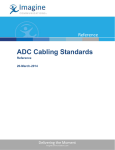 ADC Cabling Standards - Imagine Communications