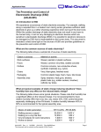 The Prevention and Control of Electrostatic Discharge