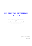 K2 DIGITAL INTERFACE v.II.2