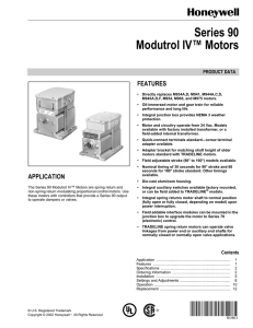 63-2190 - Series 90 Modutrol IV Motors