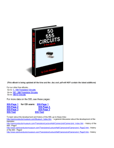 50 555 Circuits - Talking Electronics