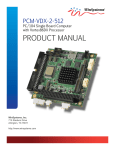 product manual