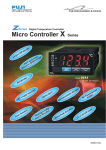 Fuji Electric PXR3 Temperature Controller Brochure