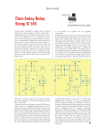 Time Delay Relay Using IC 555