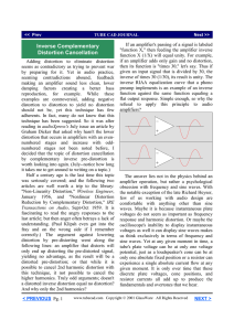 Complementary inverse pre-distortion