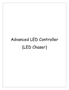 Advanced LED Controller (LED Chaser)