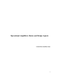 Operational Amplifiers: Basics and Design Aspects