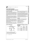 LM117/LM317A/LM317 3-Terminal Adjustable Regulator