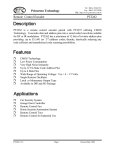 Remote Control Encoder PT2262 Princeton Technology Corp.