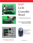 K107 LCD Controller Board - Wulfden at Hawk`s Mountain