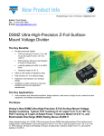 DSMZ Ultra-High-Precision Z-Foil Surface