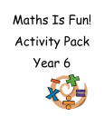 Maths is fun