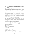 35 Permutations, Combinations and Proba