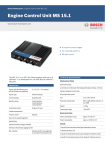 Data sheet - Bosch Motorsport