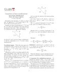 Composition of linear transformations and matrix multiplication Math