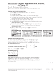 CHAPTER 6 Calculator Notes for the TI-89, TI