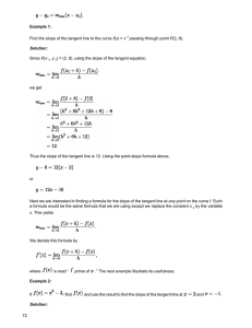 Example 1: Solution: f P