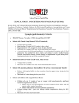 Synagis (palivizumab) Criteria