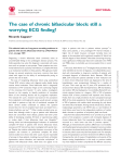 The case of chronic bifascicular block: still a worrying