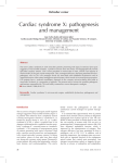 Cardiac syndrome X: pathogenesis and management