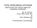 FETAL PERICARDIAL EFFUSION - CPA Chennai
