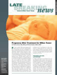 Pregnancy After Treatment for WT