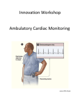 Innovation Workshop Ambulatory Cardiac Monitoring