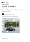 DESIGN TUTORIALS Selective Colorization in