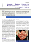 Secondary Cardiac Pleomorphic Rhabdomyosarcoma – A