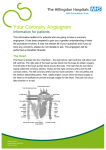 Your Coronory Angiogram Information for patients