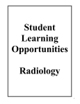 the Radiology Department